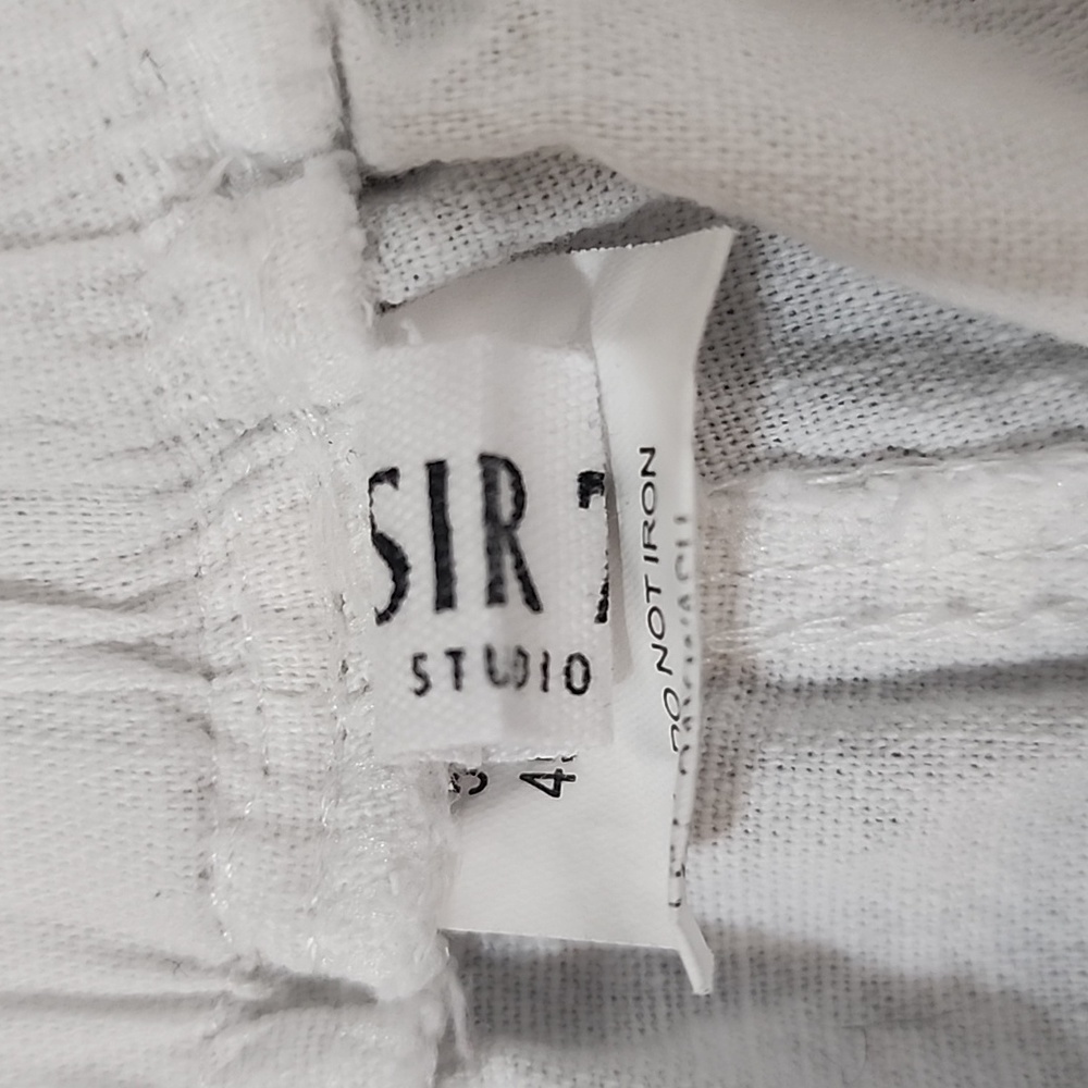 Sir 7 Studieo cotton Flax blend pants size - Picture 3 of 5